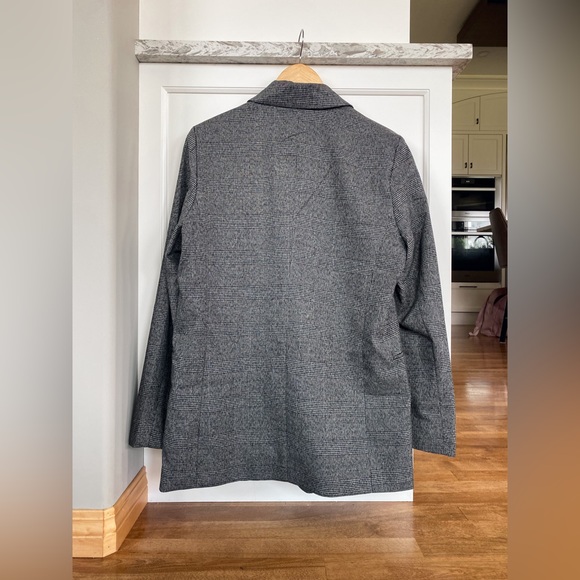 5/$50 🌷🌼🌿 GARAGE Oversized Plaid Blazer Size S - Picture 5 of 5
